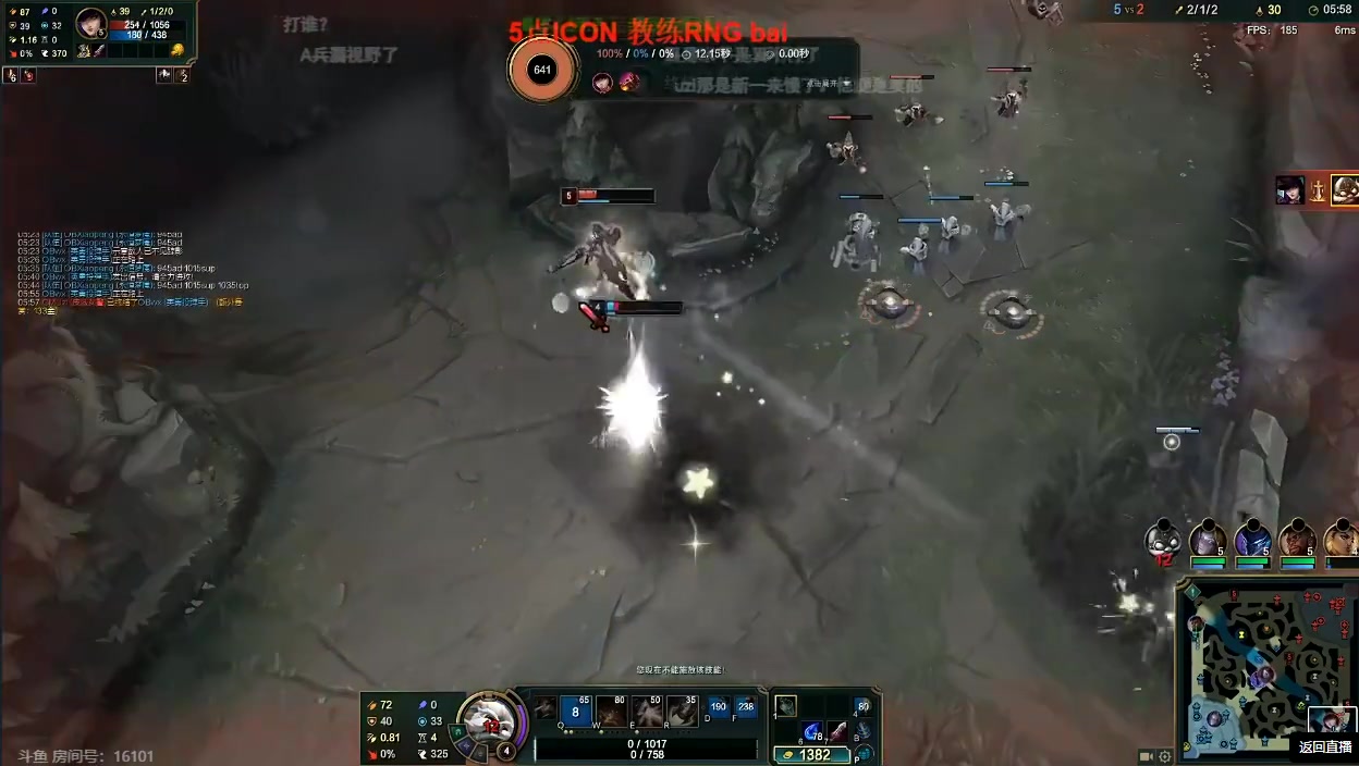 他还有油!Uzi老头杯训练赛女警丝血1v2,极限操作反杀微笑+卷毛